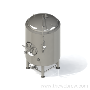 10BBL Stainless Jacketed Brite Tank